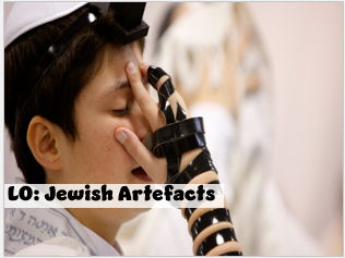 Jewish Artefacts Tiffilin Kippah Mezuzah and Tallit