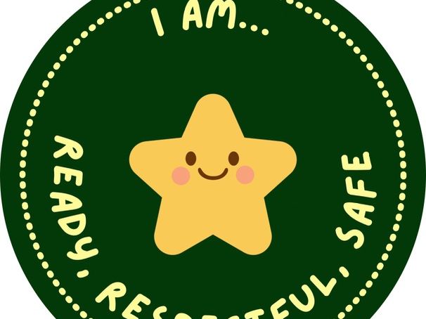 Ready, Respectful, Safe stickers