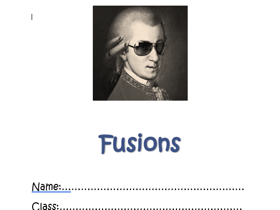 Classical/EDM Fusions Booklet