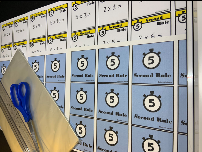 5 Second Rule Times Table Game: Awesome Recap/Revison Game: Competition Game