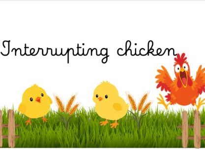 The Interrupting Chicken: Classroom Management Behaviour Visual System (EYFS / KS1)