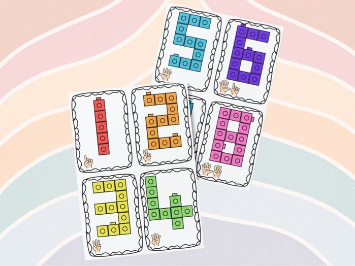 Fine Motor - Build It 0-10 Maths Cubes