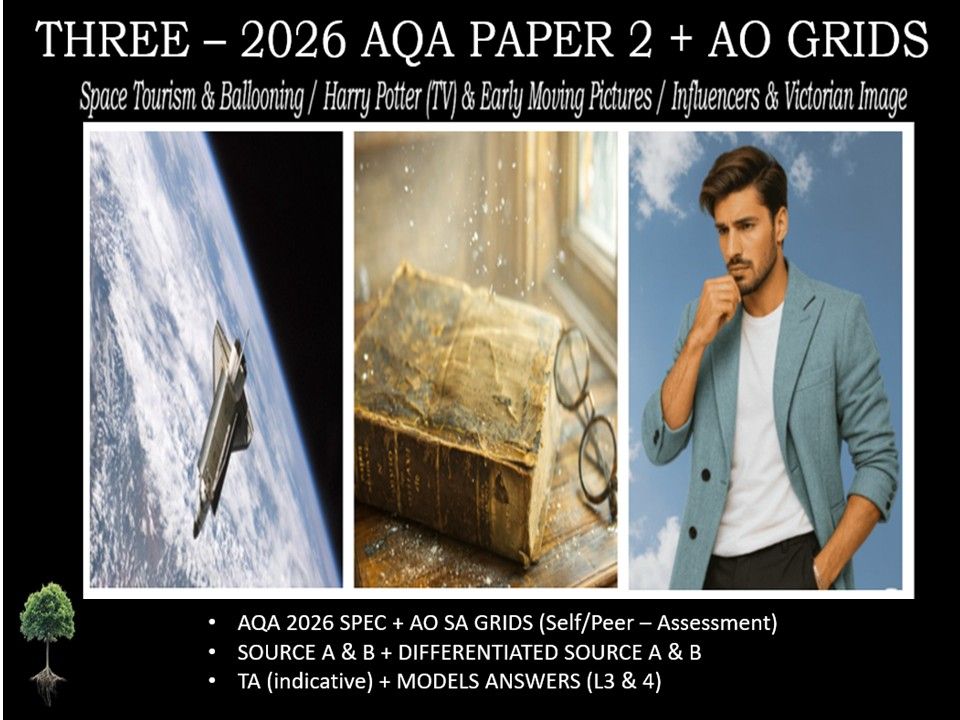 THREE - AQA PAPER 2 | 2026 FULL MOCKS | AO GRIDS