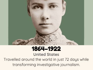 Her Story - Inspirational Women Display:  Exploration & Discovery