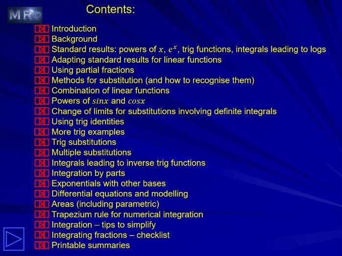INTEGRATION for A Level Maths