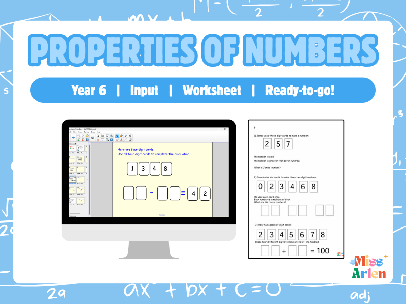Year 6 Properties of Numbers Lesson