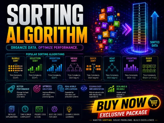 Sorting Algorithms | Complete Lesson Pack for Cambridge IGCSE, AS & A-Level Computer Science