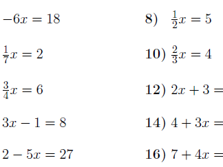 Linear equations worksheets (with solutions) | Teaching Resources