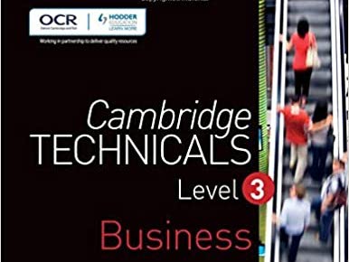 Cambridge Technical Business Unit 5 - P1 PowerPoint & Case Studies