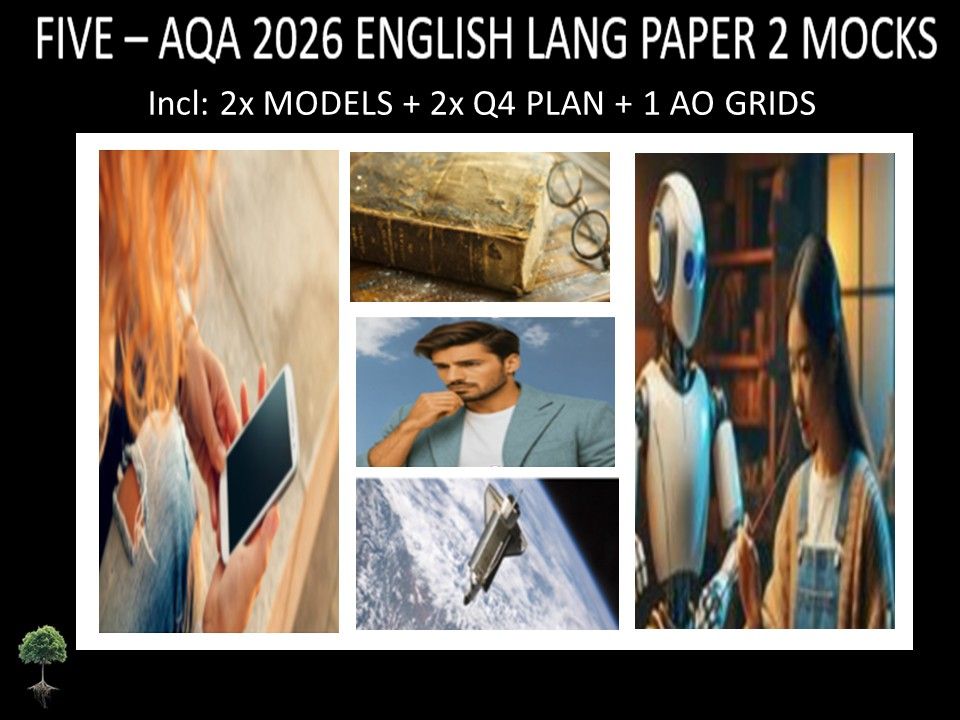 FIVE - AQA PAPER 2 | 2026 FULL MOCKS | MODELS | Q4 PLAN | AO GRIDS