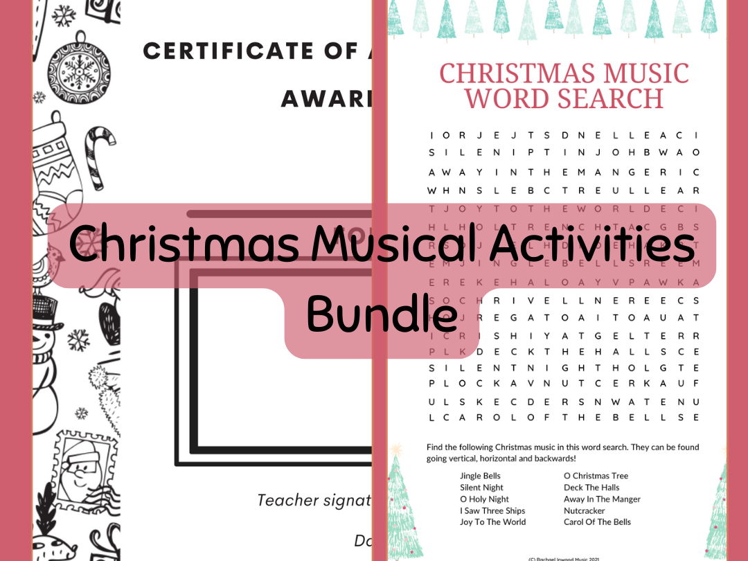 Christmas Musical Activity Bundle