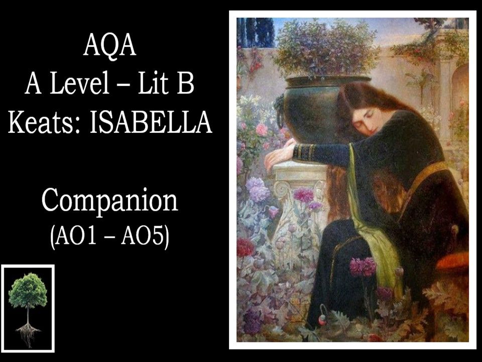 KEATS: ISABELLA | COMPANION   |  A LIT B