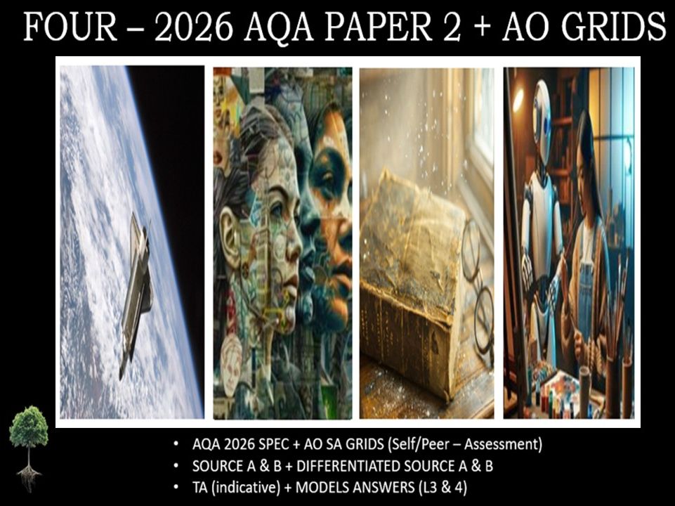FOUR - AQA PAPER 2 | 2026 FULL MOCKS | AO GRIDS