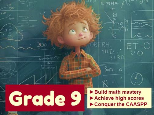California CAASPP Math Practice Test for Grade 9