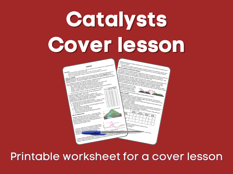 Catalysts Cover lesson