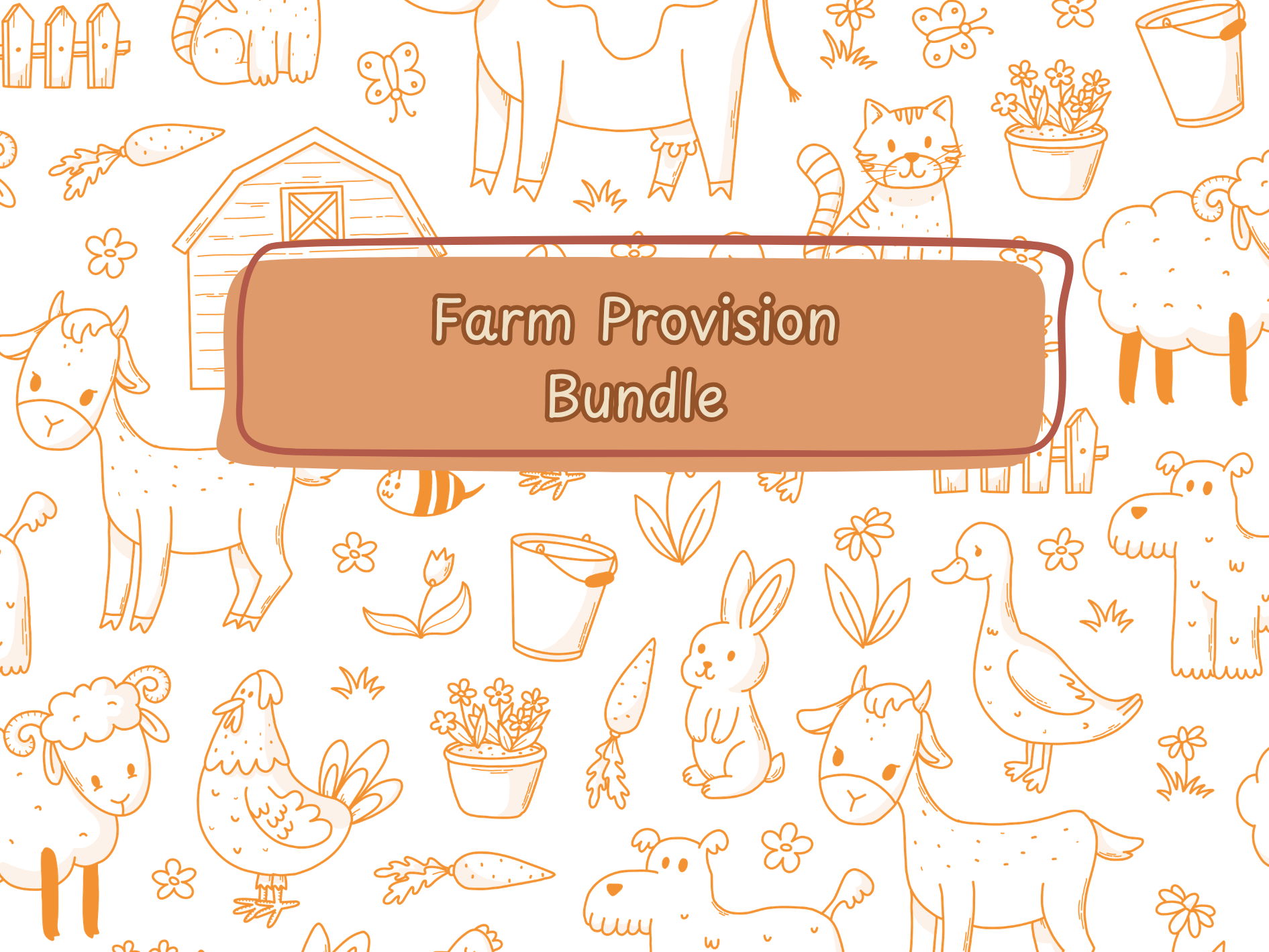 Farm Provision Bundle 20 Resources