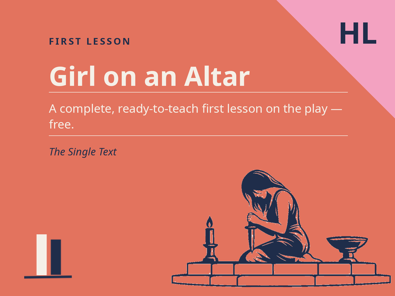 Girl on an Altar - Lesson 1  (ready to teach)