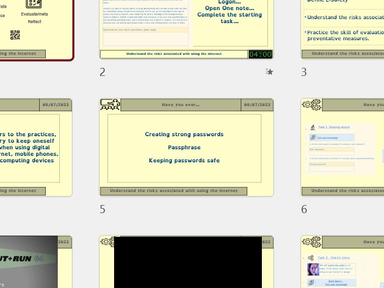 KS3 E-Safety Lesson: “Have You Ever…?” Real Online Risks & Safe Choices (Dyslexia-Friendly)