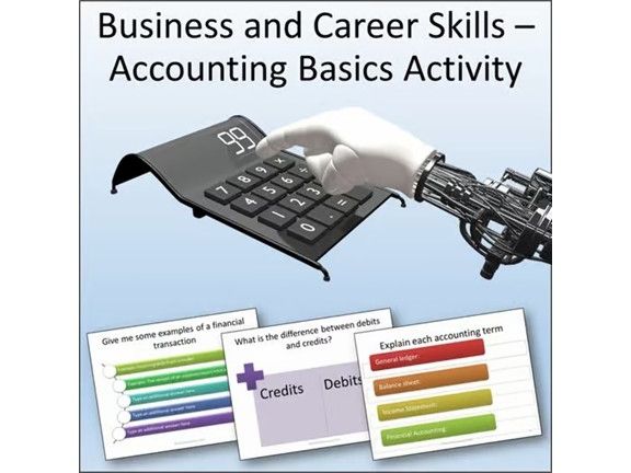 Business and Career Skills - Accounting Basics Lesson Activity