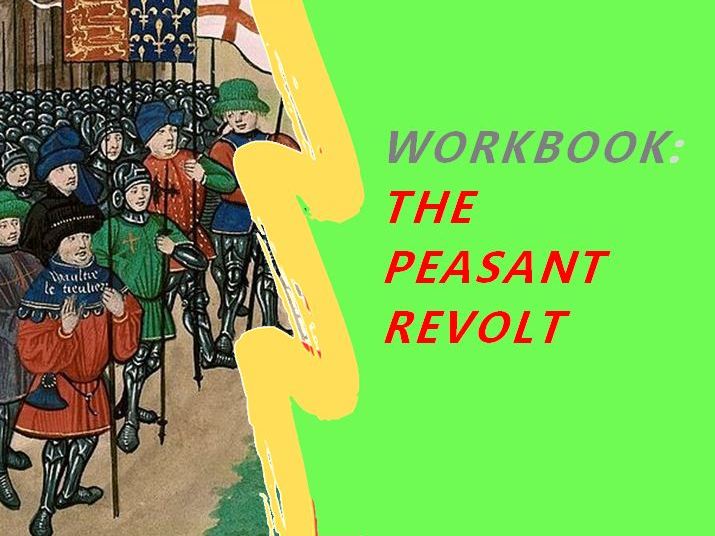 Peasant Revolt WORKBOOK Teaching Resources