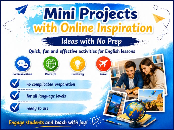 ESL - 10 Miniprojects  with online inspiration