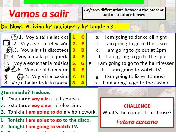 COMPLETE Mira 2 module 2 unit 2 - Vamos a salir pptx | Teaching Resources