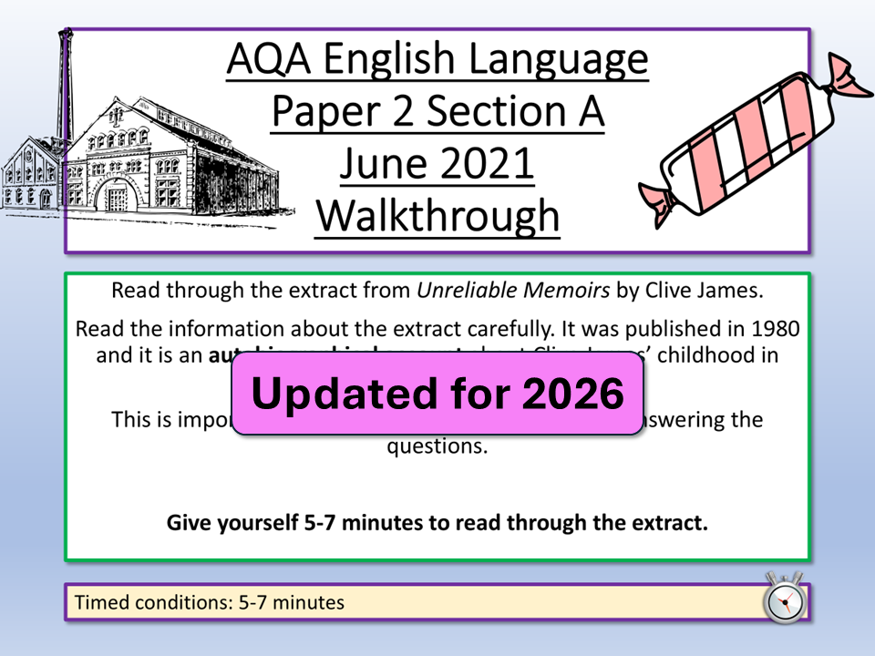 AQA English Language Paper 2 June 2021