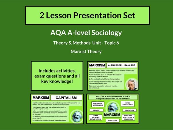 Marxist Theory - AQA A-level Sociology - Theory and Methods - Topic 6