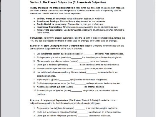 Spanish A level Grammar _Gramática espanola avanzada