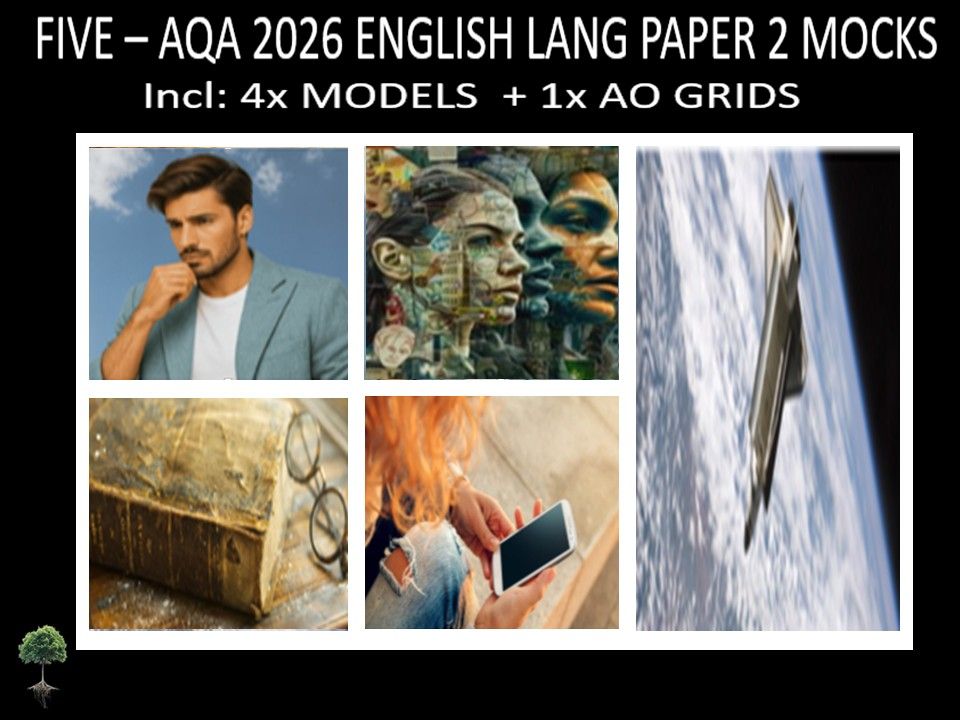 FIVE - AQA PAPER 2 | 2026 FULL MOCKS | MODELS | AO GRIDS