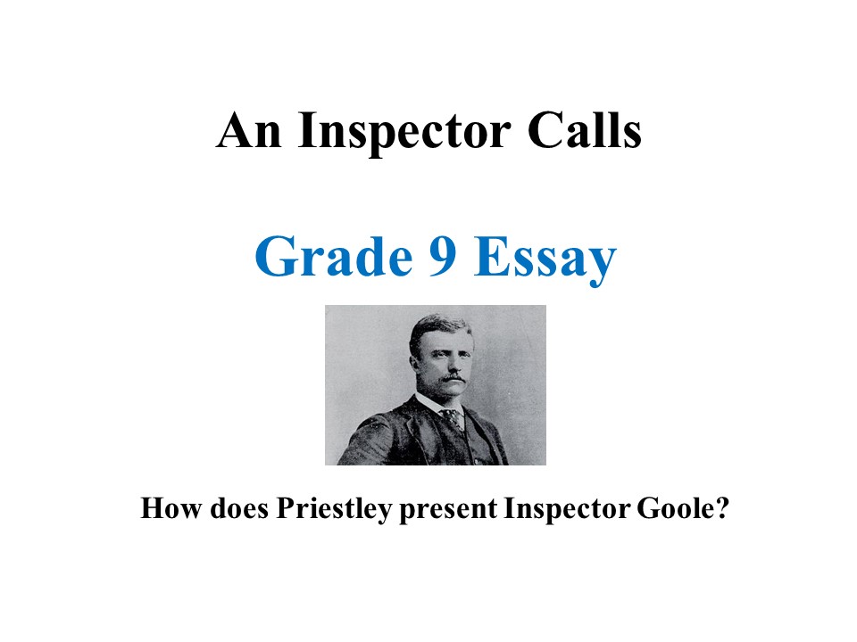 An inspector calls grade 9 answer aqa image