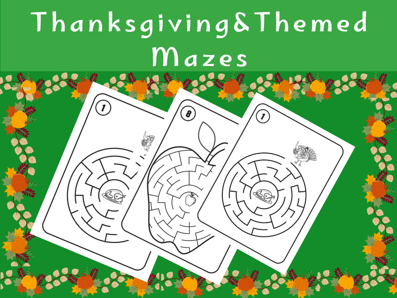 Thanksgiving Maze Adventures