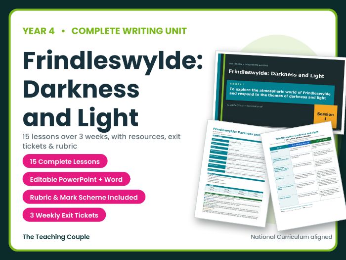 Frindleswylde: Darkness and Light | Year 4 English Unit