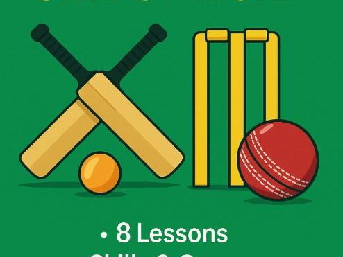 Cricket KS2 Lesson 5 Batting Skills: Grip, Stance & Striking - Free sample of 8 lesson unit