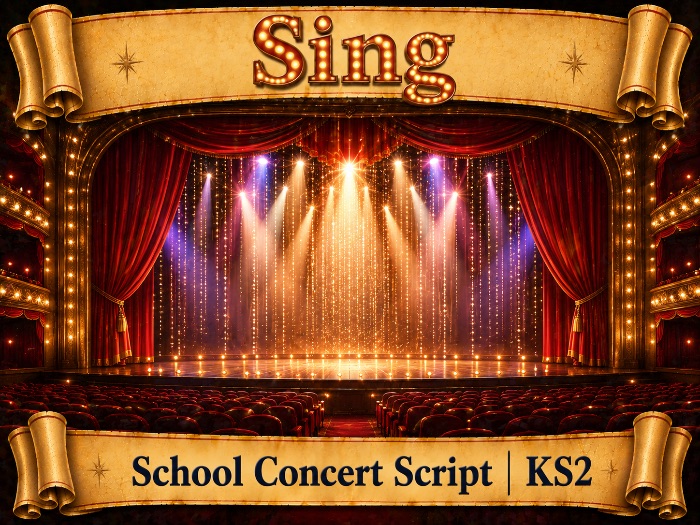 Sing KS2 School Concert Script