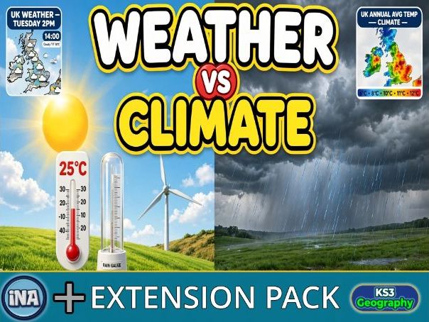 Weather and Climate - KS3 Geography Extension Pack