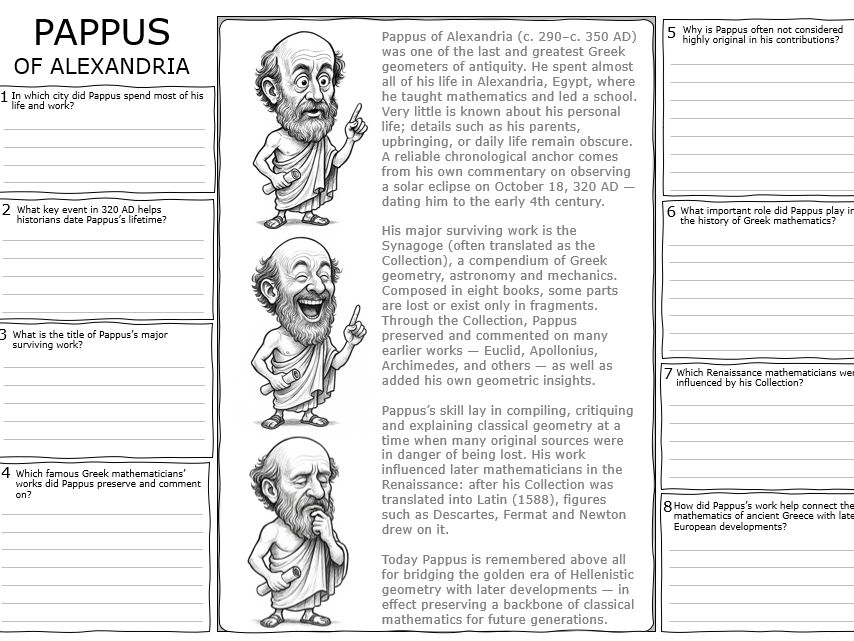 Maths through the Ages - Pappus
