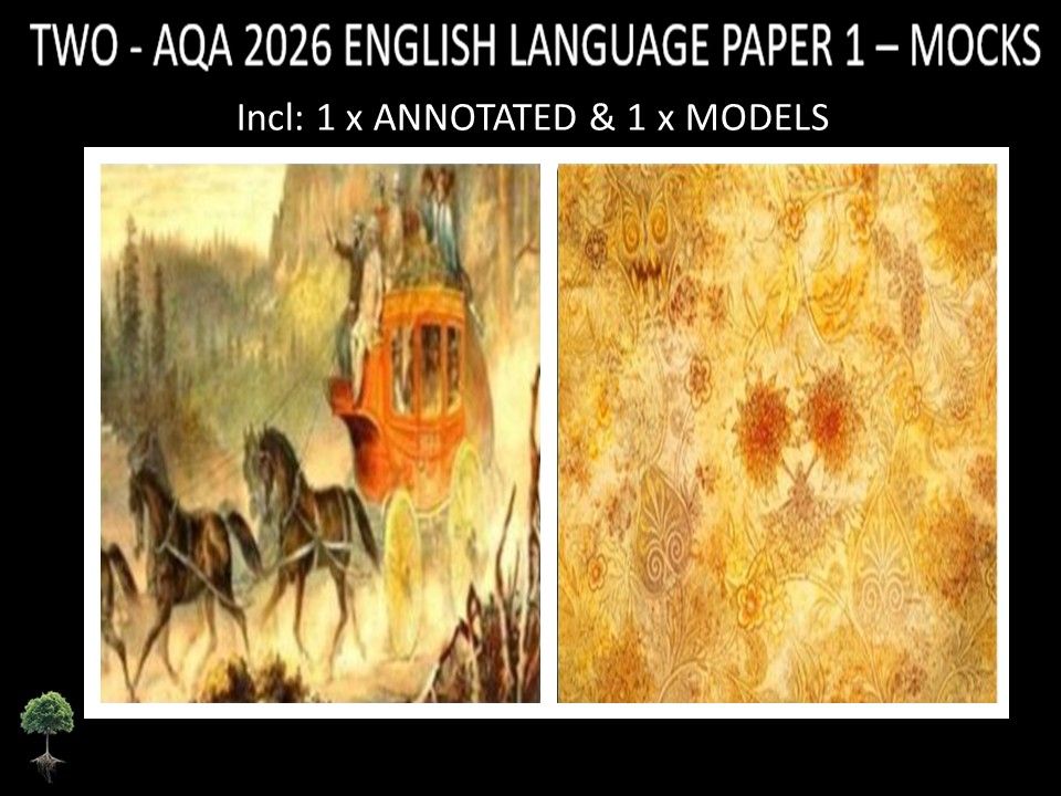 TWO - AQA PAPER 1 | 2026 FULL MOCKS | ANNOTATED | MODELS