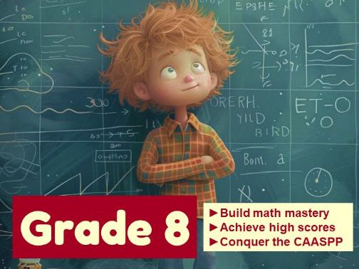 California CAASPP Math Practice Test for Grade 8