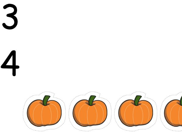 EYFS Maths Resource - Numbers 1 to 5