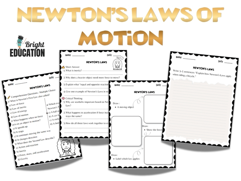 Newton's laws of Montion Activity