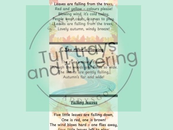 autumn poems songs nursery rhymes early years music foundation stage enhanced provision