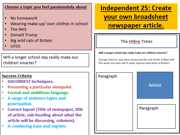 what is a review ks2