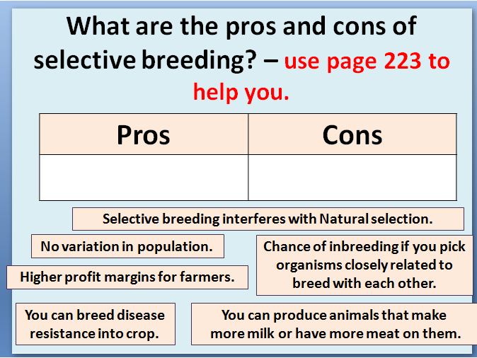 Selective Breeding