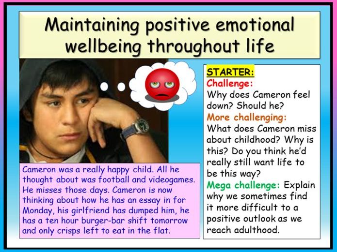 Emotional Health and Wellbeing