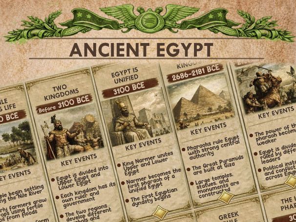 Ancient Egypt Timeline
