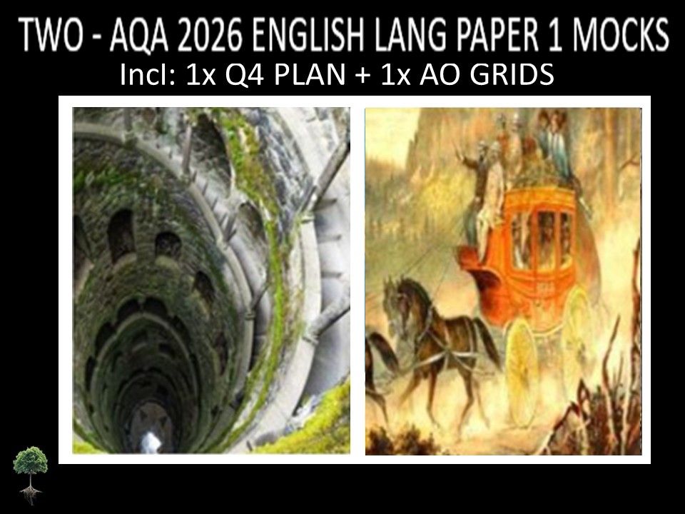 TWO - AQA PAPER 1 | 2026 FULL MOCKS | Q4 PLAN | AO GRIDS
