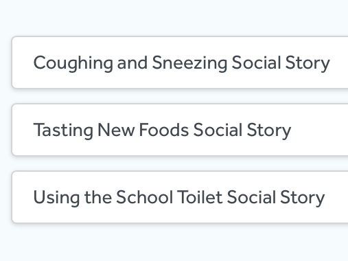 Hygiene and Life Skills Social Story Bundle