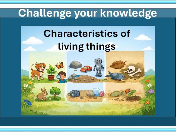KS3 Living processes and cell structure - game