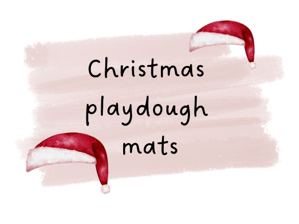 Christmas Playdough Mats